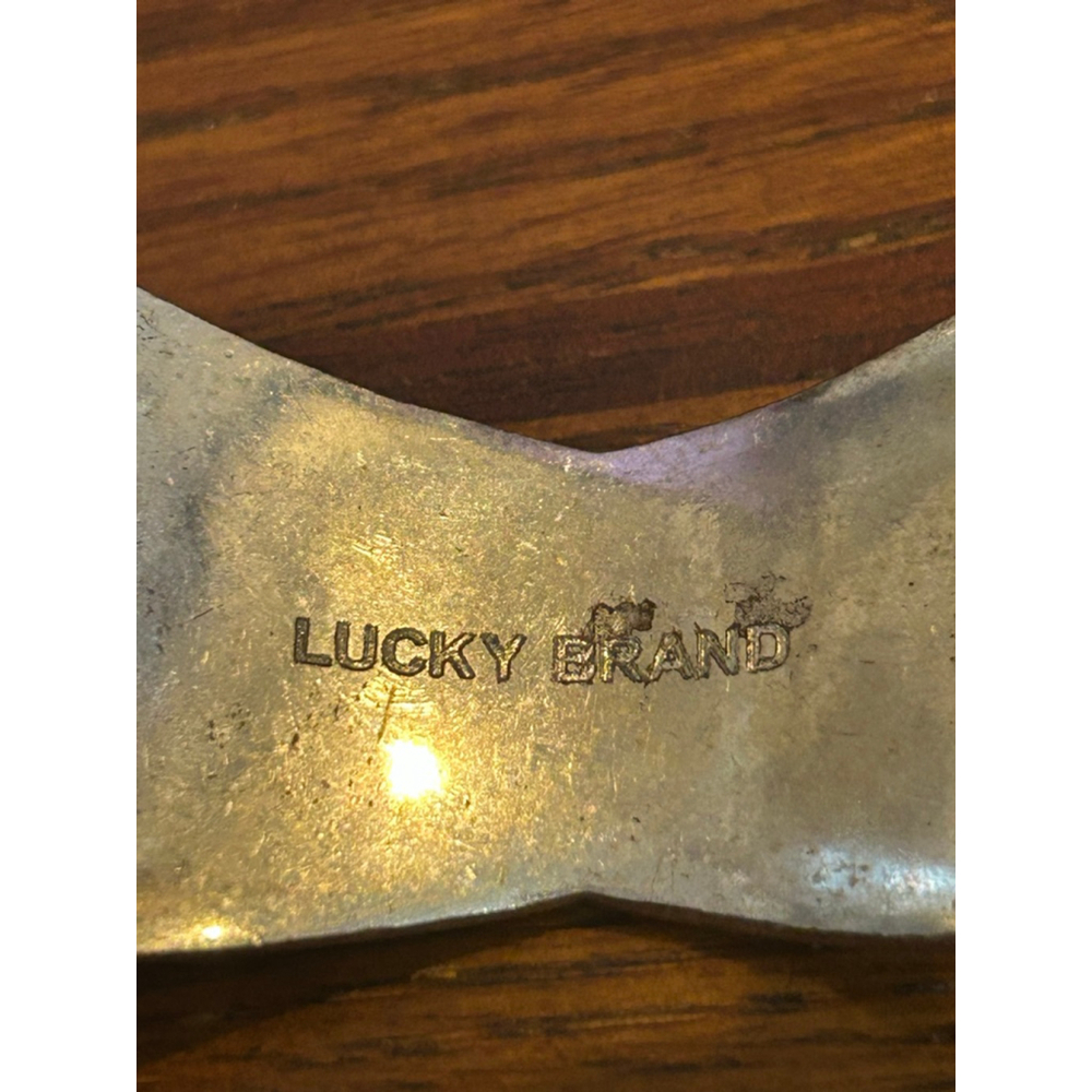Women's Lucky Brand Silver Cuff Bracelet Size 6 - Picture 4 of 5
